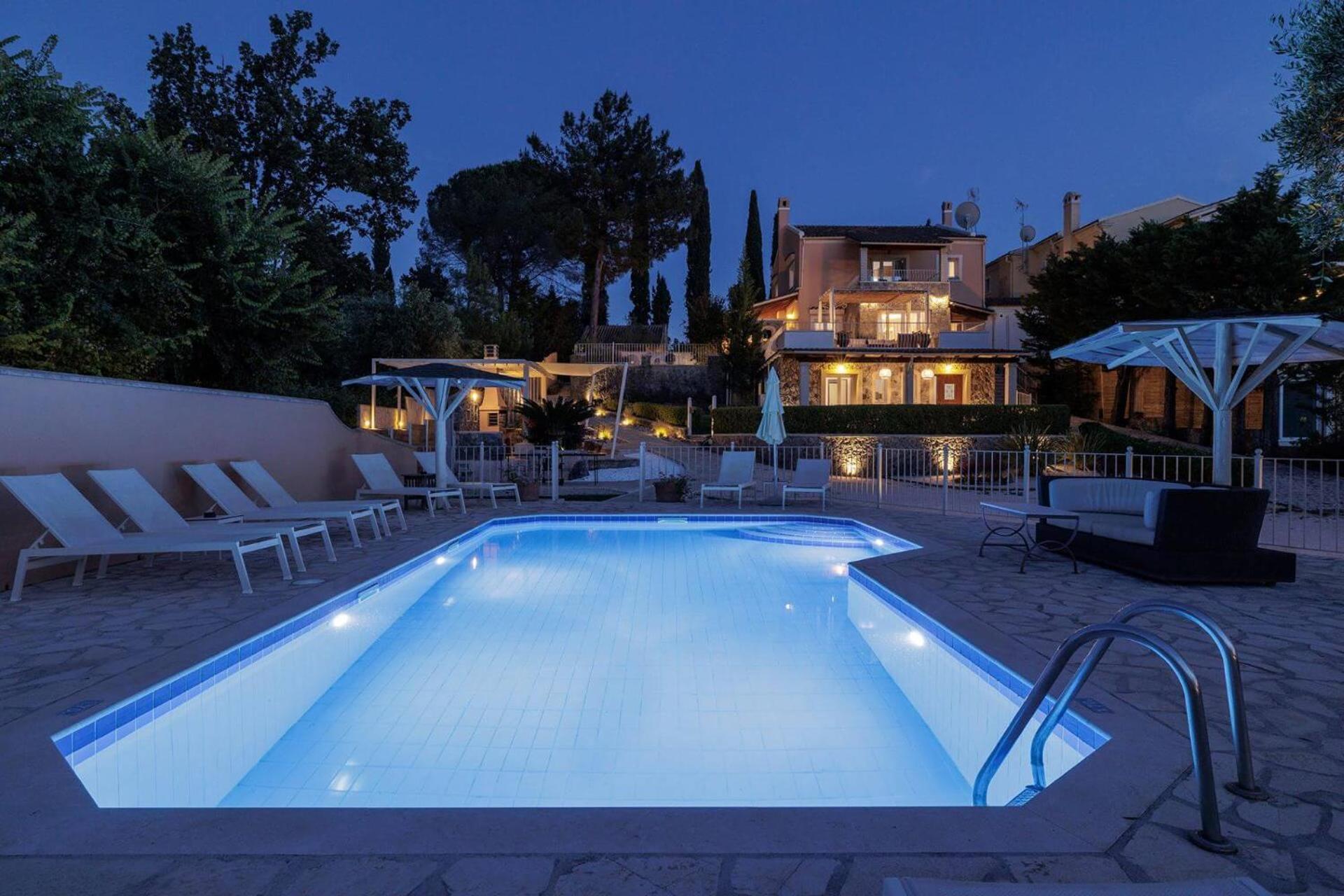 Villa St Nicholas House With Private Heated Pool Dassia  Dış mekan fotoğraf