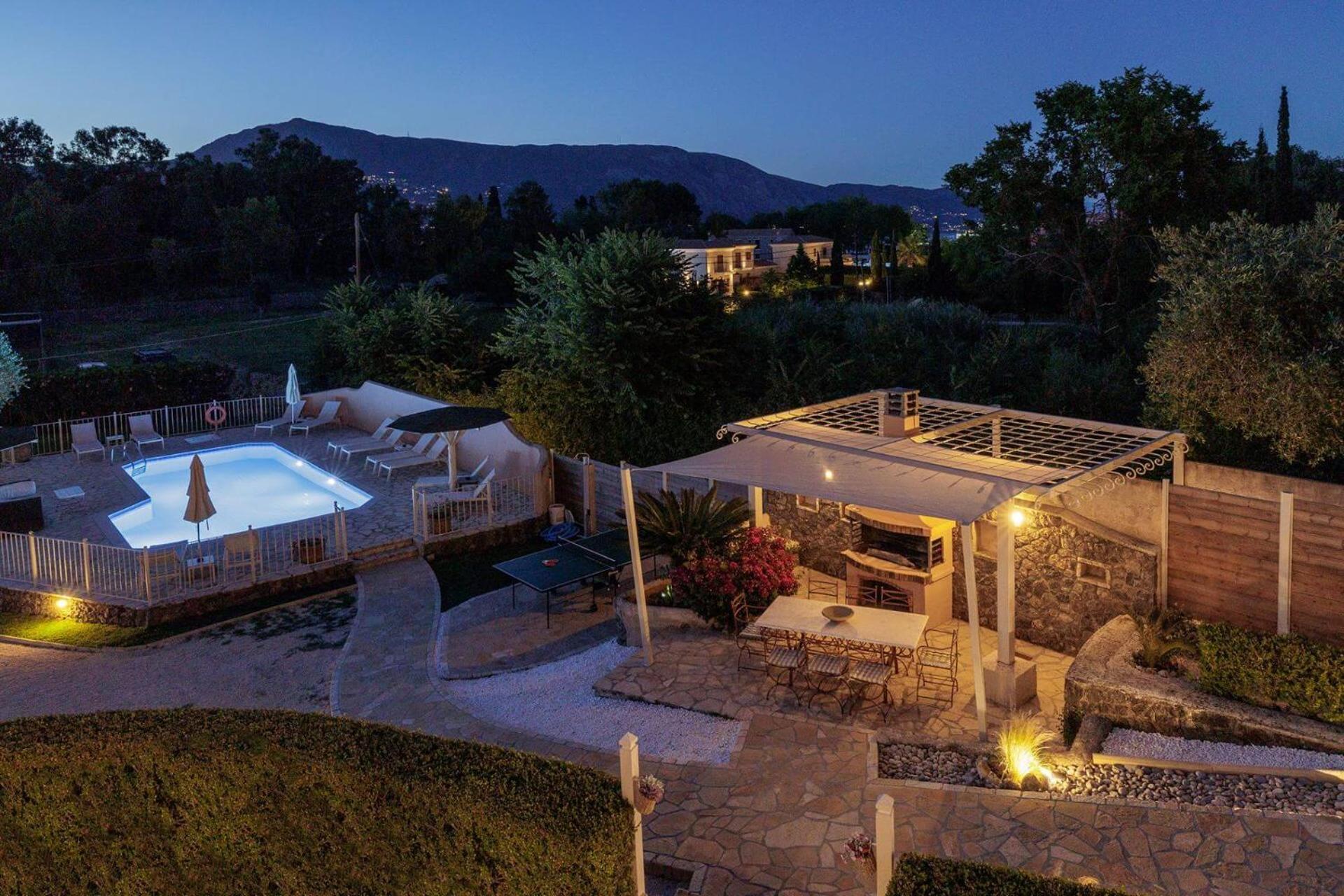 Villa St Nicholas House With Private Heated Pool Dassia  Dış mekan fotoğraf
