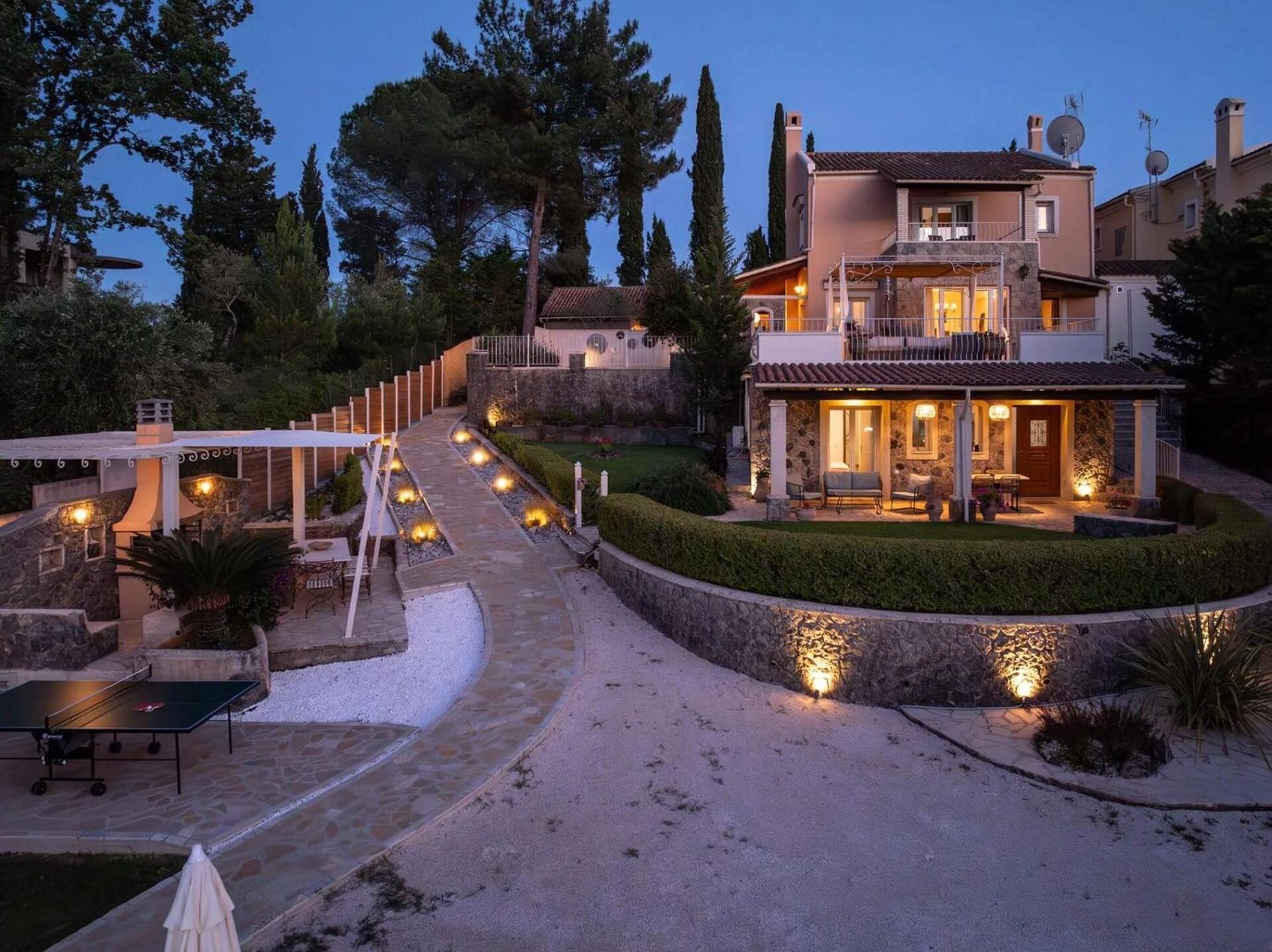 Villa St Nicholas House With Private Heated Pool Dassia  Dış mekan fotoğraf